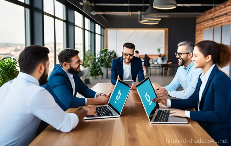 수출입 물류 관리 팁 - **Prompt:** A bustling, futuristic logistics hub in Turkey, showcasing advanced digital technologies...