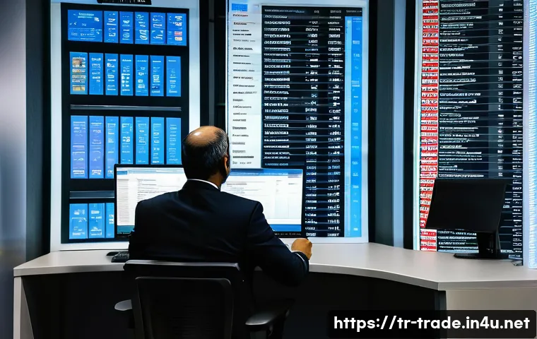 무역 실무에서 자주 발생하는 문제 - A detailed scene inside a modern Turkish customs office showing a professional customs officer caref...