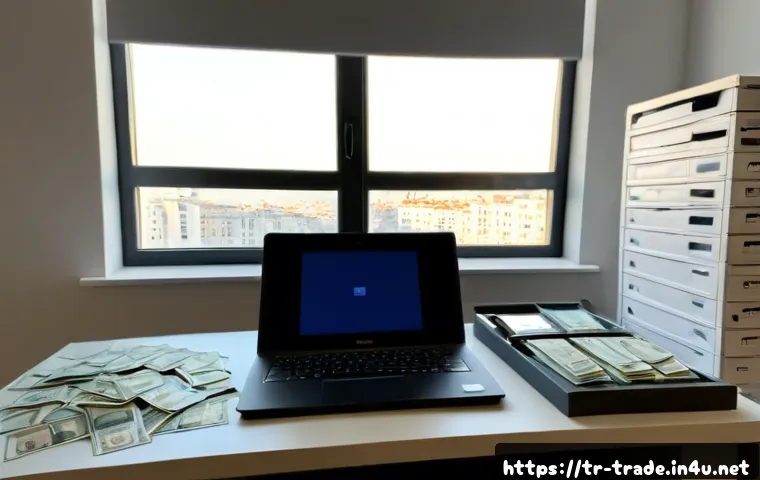 Home 17 무역업에서의 회계 처리 방법 - Photorealistic Turkish import accounting workspace, a professional accountant reviewing blank invoic...